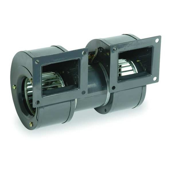 Rectangular OEM Blower, 3150 RPM, 1 Phase, Direct Drive, Steel 1 Speed