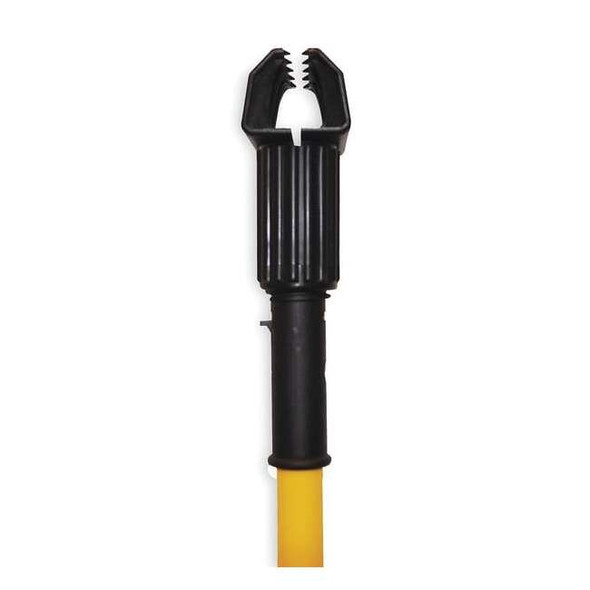 Cortech 60" Clamp On Wet Mop Handle, Yellow, Fiberglass 1NFF4