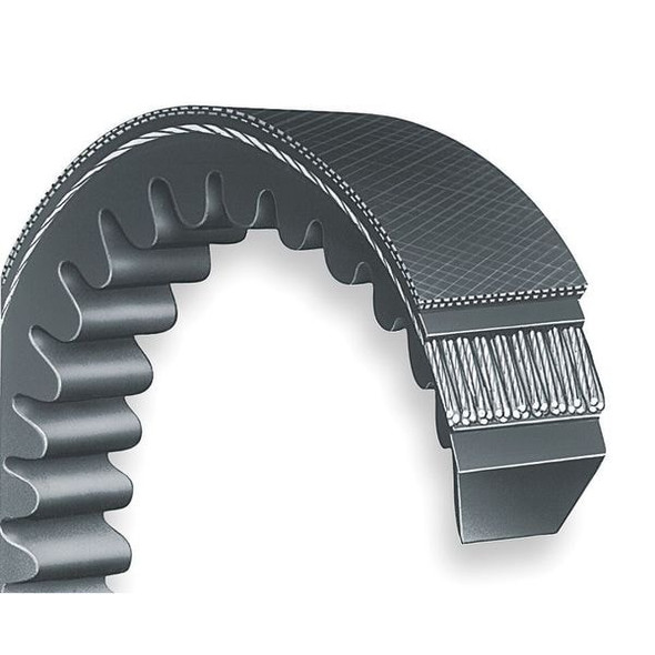 5VX960 Cogged, Wedge V-Belt, 96 in Outside Length, 5/8 in Top Width, 17/32" Thickness, 1 Ribs