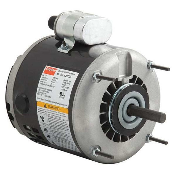 Dayton Motor,PSC,1-8 HP,860 RPM,115V,48,Open 4YU19