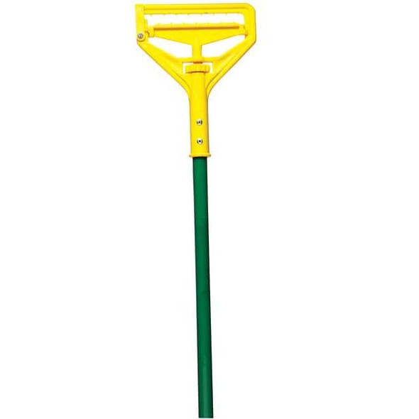 Tough Guy 60" Slide On Wet Mop Handle, Green, Fiberglass 1TZA4