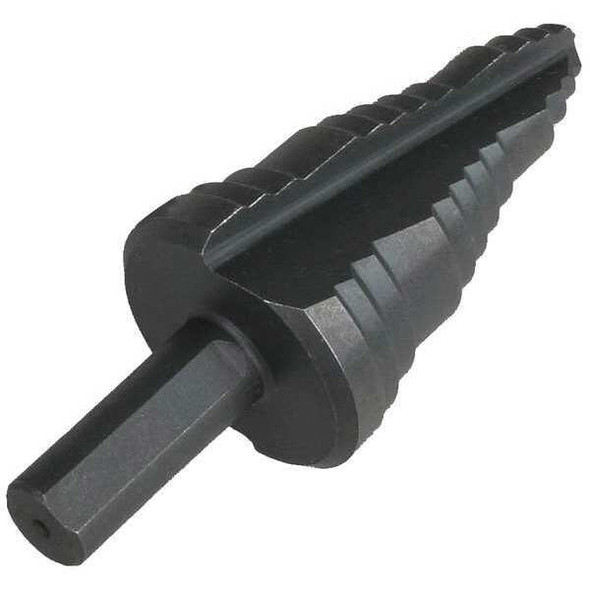 Manufacturer Varies HSS Step Drill Bit 3 Sizes, 1/2-1-1/8" 6EXN6