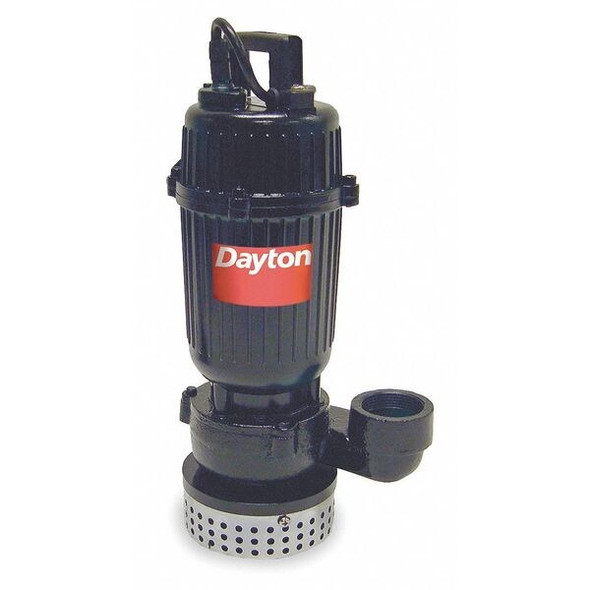 Dayton 1/3 HP 1-1/2" F Submersible Sump Pump 120V AC None 1XHV6