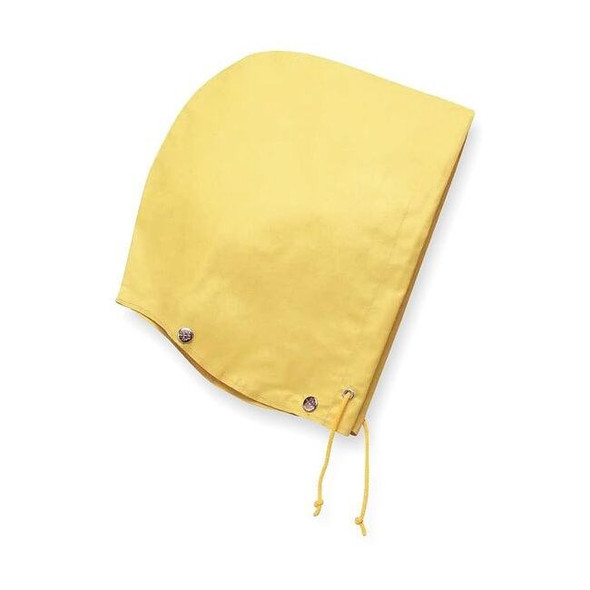 Condor Rain Hood,Yellow,Snaps,Rubber 4ML31