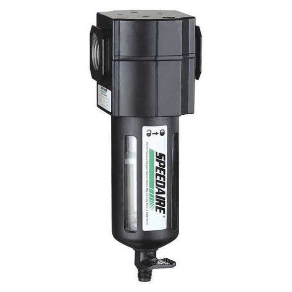 Speedaire Filter,3/8" NPT,65 cfm,5 micron 4ZL40