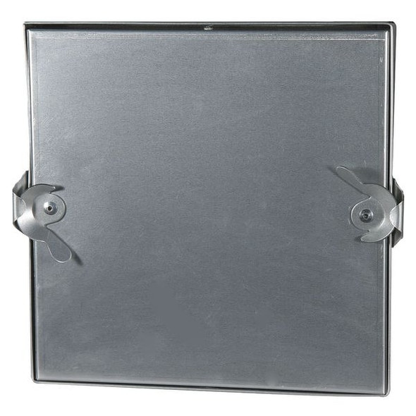 Dayton Access Door,10 In,Square,Galvanized Stl 5EFT2