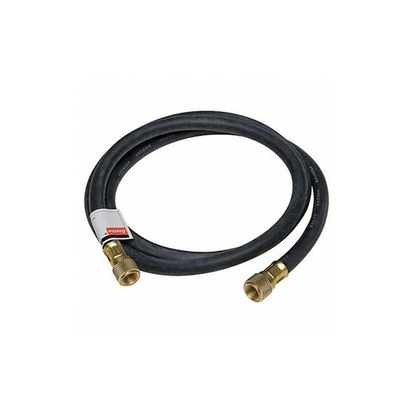Dayton 72" Charging/Vacuum Hose, Black 4PDG8