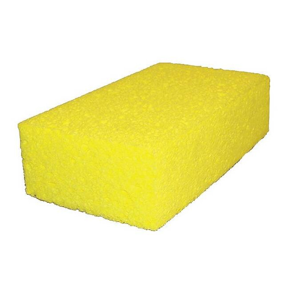 Tough Guy Sponge, 4-5/16"L, 7-1/2"W, Cellulose, Yw 2NTH6