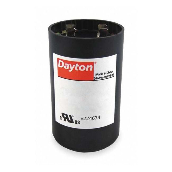 Dayton Motor Start Capacitor, Round 6FLU9
