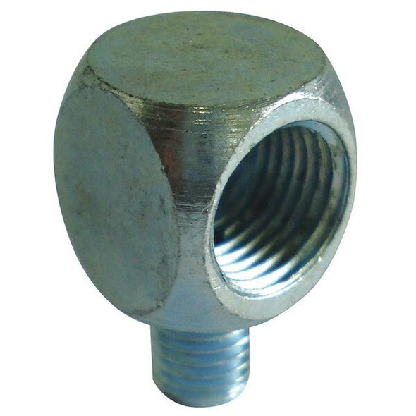 Westward Grease Fitting Adapter,Steel,90 ,PK5 5NUF9