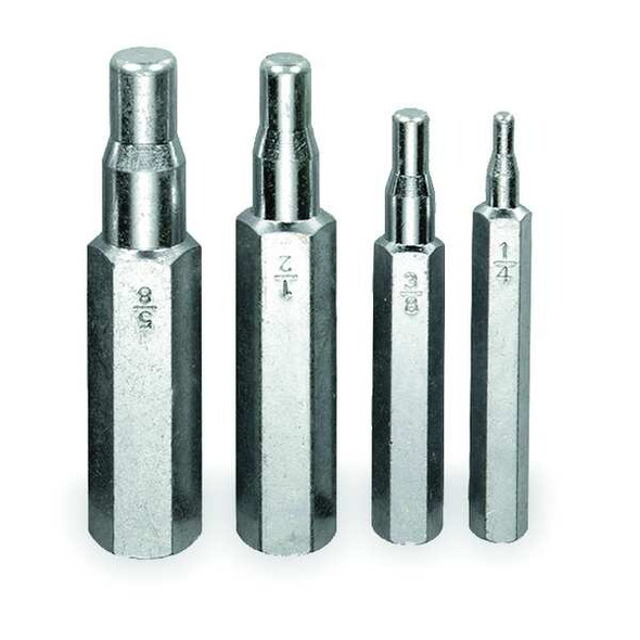 Westward Swaging Tool Set,4 Pc,1/4-5/8 In 3CYP5