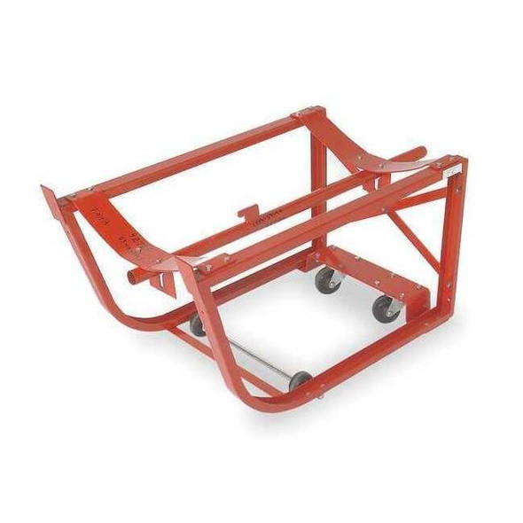 Dayton Drum Cradle,Cap 600 Lb,2 Swivel Casters 3BA26
