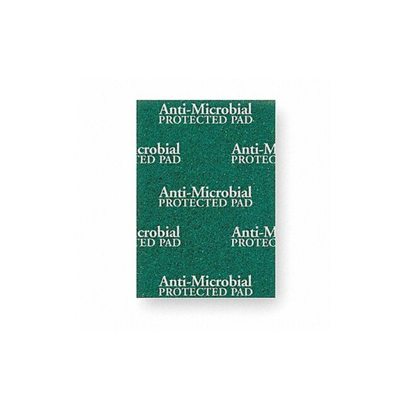 Tough Guy Scouring Pad,Green,HD,PK20 2NTJ4