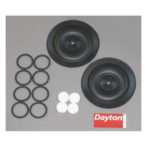 Dayton Fluid End Repair Kit, Santoprene 6PY58