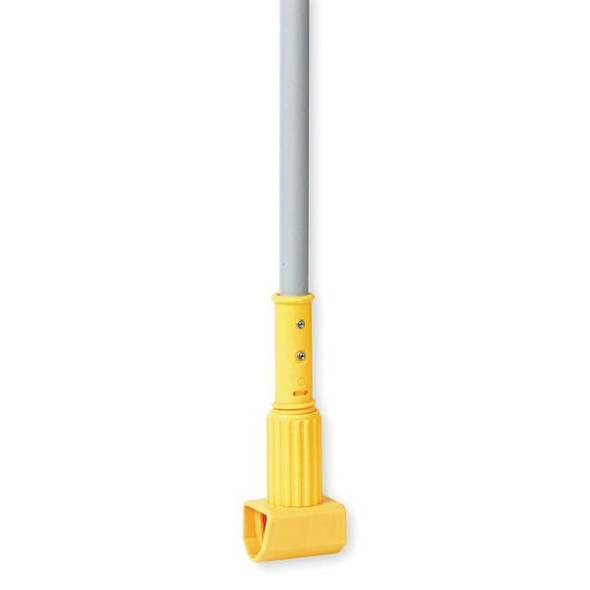 Tough Guy 60" Clamp On Wet Mop Handle, Gray, Aluminum 1TYZ2