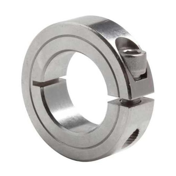 Dayton Shaft Collar,Clamp,1Pc,5/8 In,SS 1L680
