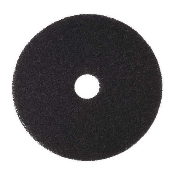Tough Guy Stripping Pad,Black,Size 20",Round,PK5 402W04