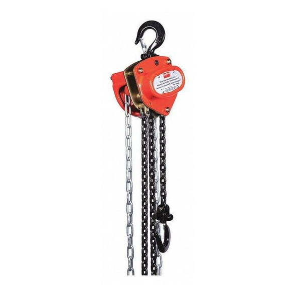 Dayton Manual Chain Hoist,1000 lb.,Lift 8 ft. 1VW54