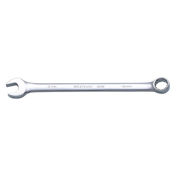 Westward Combination Wrench,Metric,16mm Size 3XU29