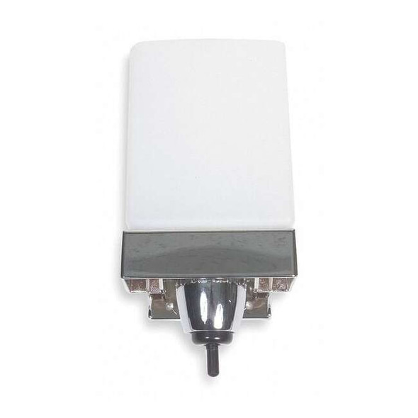 Tough Guy Liquid Soap Dispenser Silver Wall Mount 1DYD5