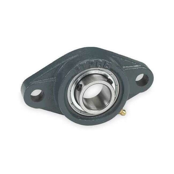 Dayton Flange Bearing,2-Bolt,Ball,5/8" Bore 3FCN3