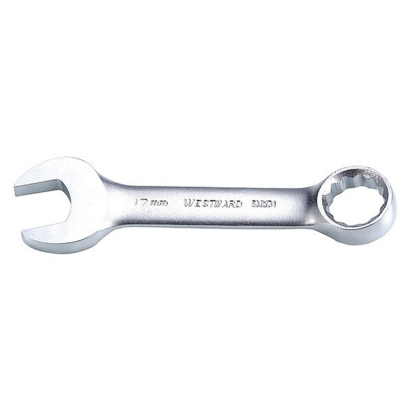 Westward Combination Wrench,Metric,17mm Size 5MW31