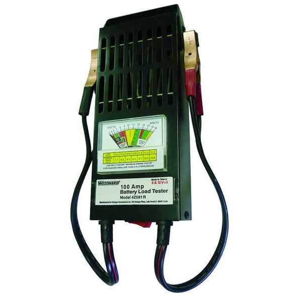 Westward Battery Tester, 4to16 VDC, Analog 4Z581