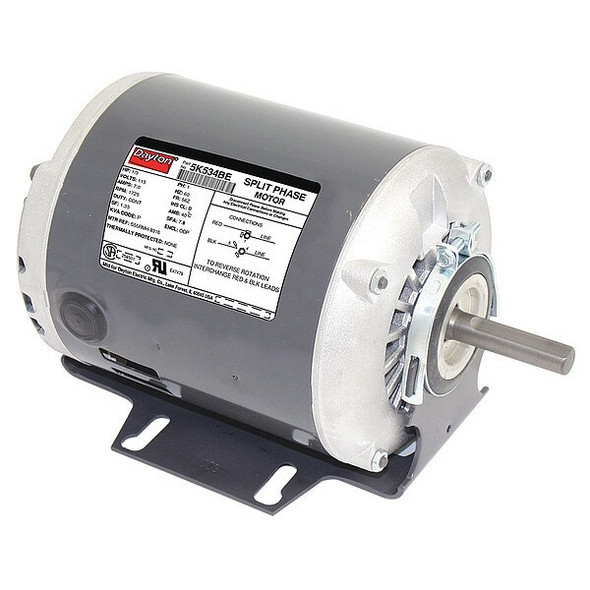 Dayton GP Mtr,Split Ph,ODP,1/3 HP,1725 rpm,56Z 5K534