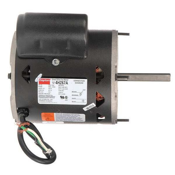Dayton Motor,PSC,1/3 HP,1650 RPM,115V,48Y,OAO 4HZ67