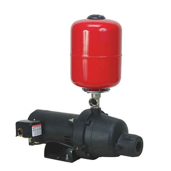 Dayton Shallow Well Jet Pump, Plastic, 1/3 HP 4HEZ8