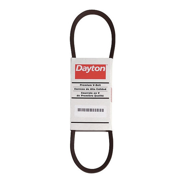 Dayton Cogged V-Belt,BX55,58in 6A128 Dayton Cogged V-Belt,BX55,58in 6A128