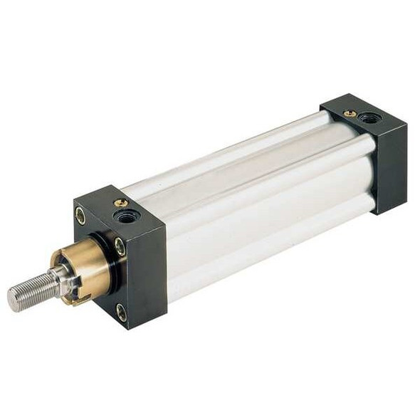 Air Cylinder, 1 1/2 in Bore, 12 in Stroke, NFPA Double Acting, Aluminum .