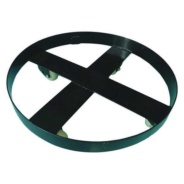 Westward Drum Dolly, 55 gal, 23.75 in L, Black 34NK68 Westward Drum Dolly, 55 gal, 23.75 in L, Black 34NK68