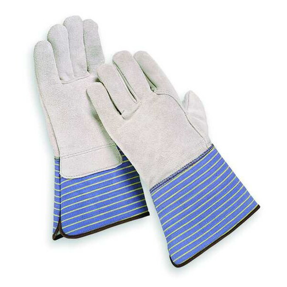 Condor Leather Gloves,Gray,L,PR 5AR16 Condor Leather Gloves,Gray,L,PR 5AR16