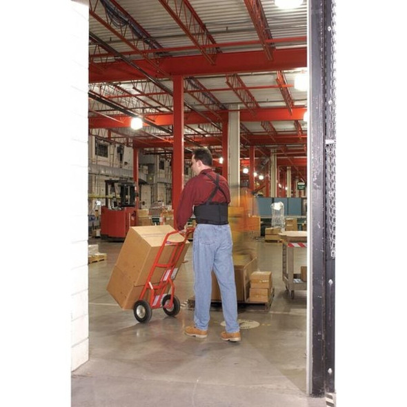 Condor Back Support w-Stay,Black,Polyester,XL 6T565