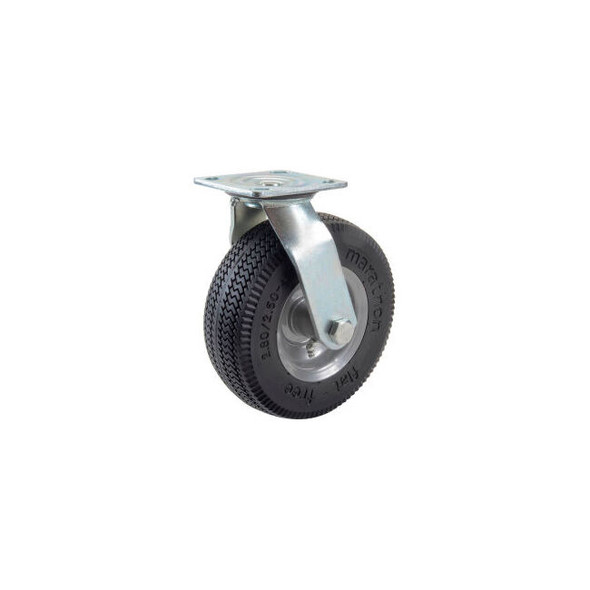 Marathon 00316 8"" Swivel Caster - Flat Free