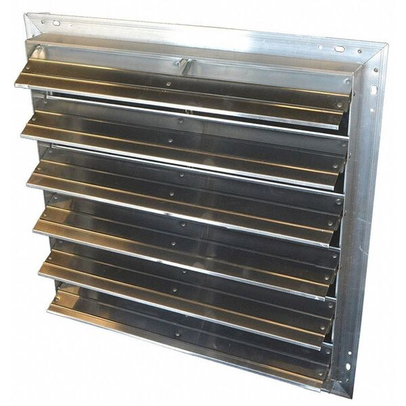 Dayton Intake Shutter,Vertical,Aluminum,48 in. SA48SW