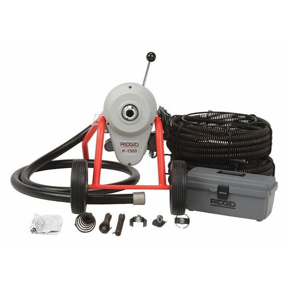 Ridgid 200 ft Drain Snake, 115V AC, 3/5 HP 23717