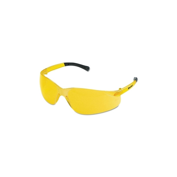 BearKat® BK1 Series Safety Glasses, Amber Lens, Duramass® Scratch-Resistant, Amber Frame