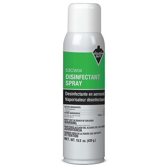Tough Guy Disinfectant, 20 oz. Aerosol Can, Floral 53CW04