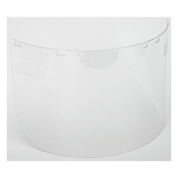 Condor Face Shield Visor, Clear Visor, 8" Height, Uncoated Lens, Clear 4EZD1
