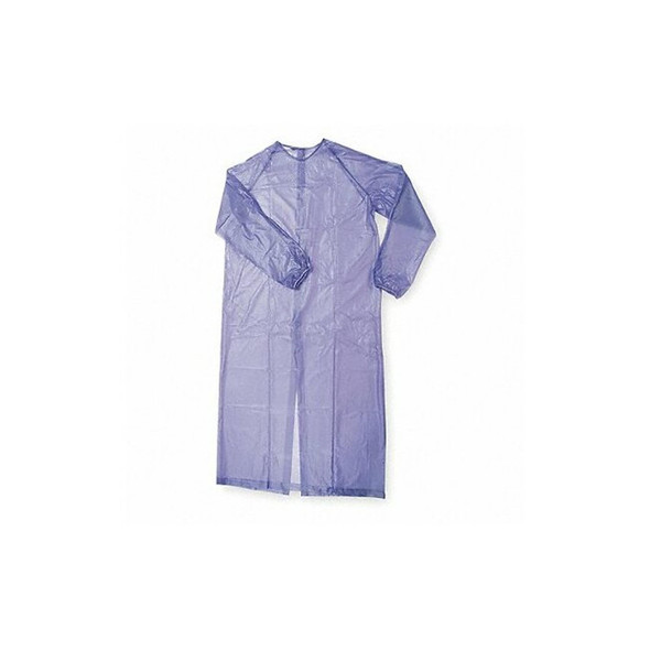 Condor Disposable Sleeve Apron,L,Blue,PVC 1N860 Condor Disposable Sleeve Apron,L,Blue,PVC 1N860