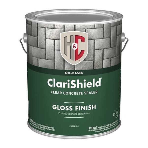 Concrete Dustproofer Floor Sealer, Gloss Finish, Clear, Oil Base