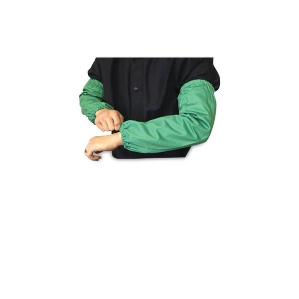 FR Sateen Sleeves, 18 in L, Green