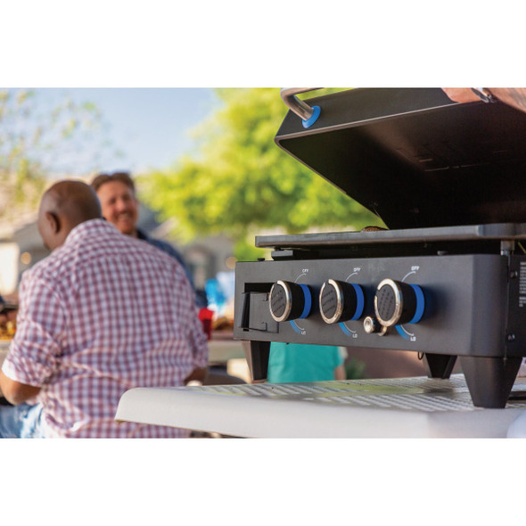 Pit Boss 3-Burner Propane Gas Gas Griddle Flat Top Grill, Black