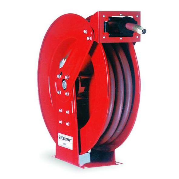 Reelcraft Spring Return Hose Reel,3/4" MNPT,50 ft 83050 OLP Reelcraft Spring Return Hose Reel,3/4" MNPT,50 ft 83050 OLP