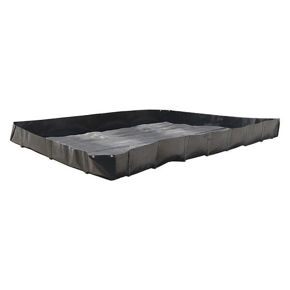 Condor Containment Berm,8ft.W,235gal.Spill Cap. BD-48-AL-L-C
