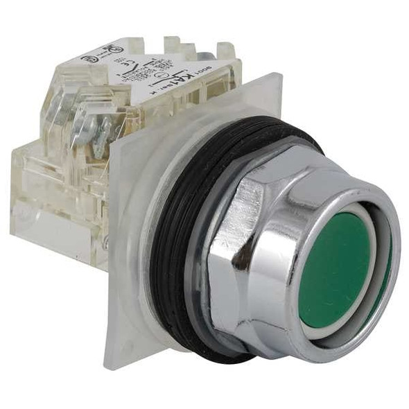 Schneider Electric ExtendPushButtnOp,NonIllum,Grn,1NO 9001KR2GH5 Schneider Electric ExtendPushButtnOp,NonIllum,Grn,1NO 9001KR2GH5