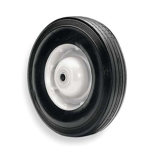 Dayton Semi Pneumatic Wheel, Rubber 1ANU9