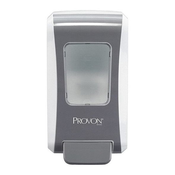 Provon FMX-20 Dispenser, Push-Style, 2000mL, White/Gray 5277-06